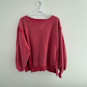 American Eagle inside out crewneck